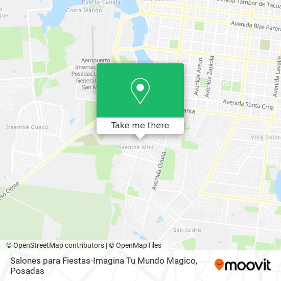 Mapa de Salones para Fiestas-Imagina Tu Mundo Magico