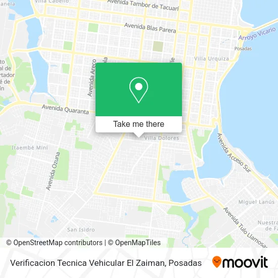 Verificacion Tecnica Vehicular El Zaiman map