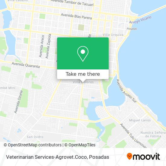 Veterinarian Services-Agrovet.Coco map
