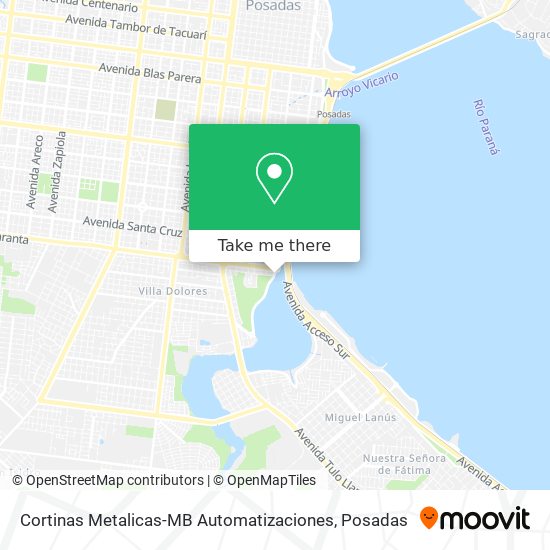 Mapa de Cortinas Metalicas-MB Automatizaciones