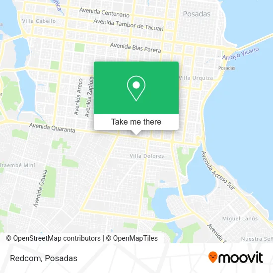 Redcom map