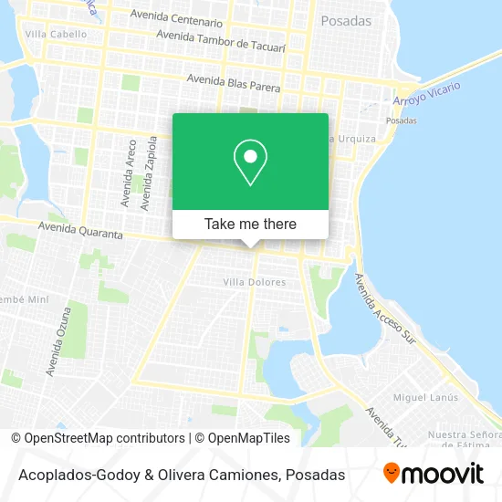 Acoplados-Godoy & Olivera Camiones map