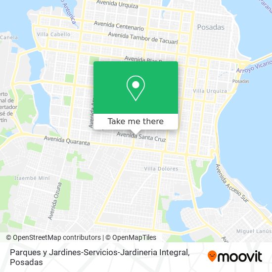 Parques y Jardines-Servicios-Jardineria Integral map