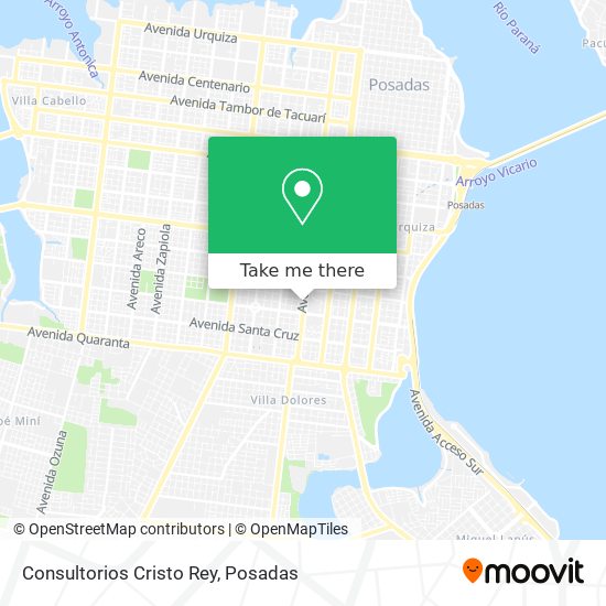 Mapa de Consultorios Cristo Rey