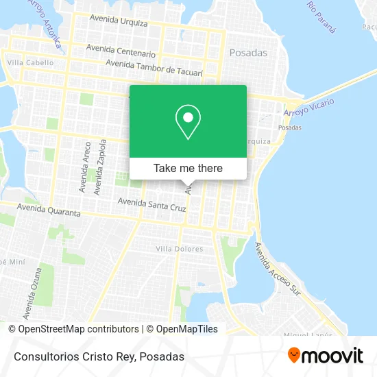 Consultorios Cristo Rey map