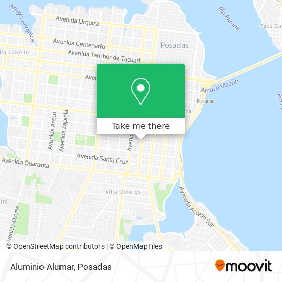 Mapa de Aluminio-Alumar