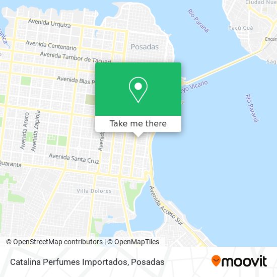 Mapa de Catalina Perfumes Importados