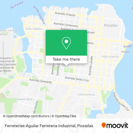 Mapa de Ferreterias-Aguilar Ferreteria Industrial
