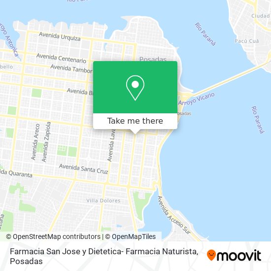 Farmacia San Jose y Dietetica- Farmacia Naturista map