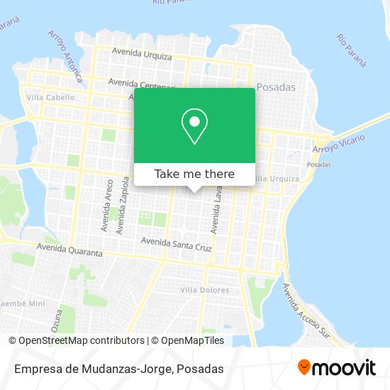 Empresa de Mudanzas-Jorge map