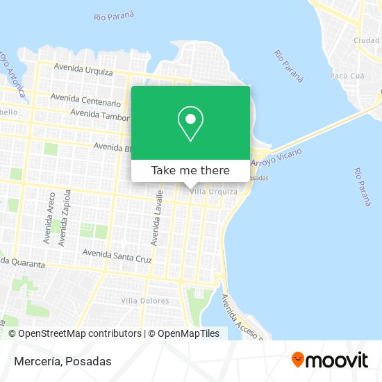 Mapa de Mercería