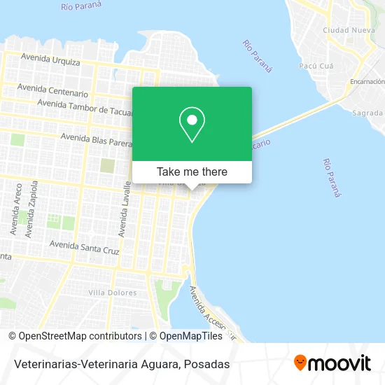 Veterinarias-Veterinaria Aguara map