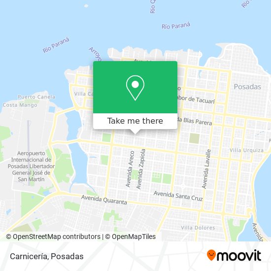 Mapa de Carnicería