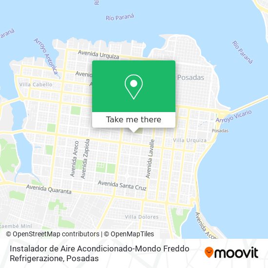 Instalador de Aire Acondicionado-Mondo Freddo Refrigerazione map