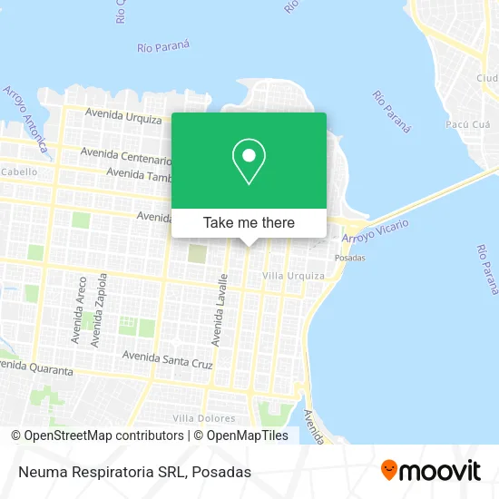 Neuma Respiratoria SRL map