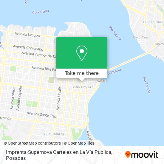 Imprenta-Supernova Carteles en La Vía Publica map
