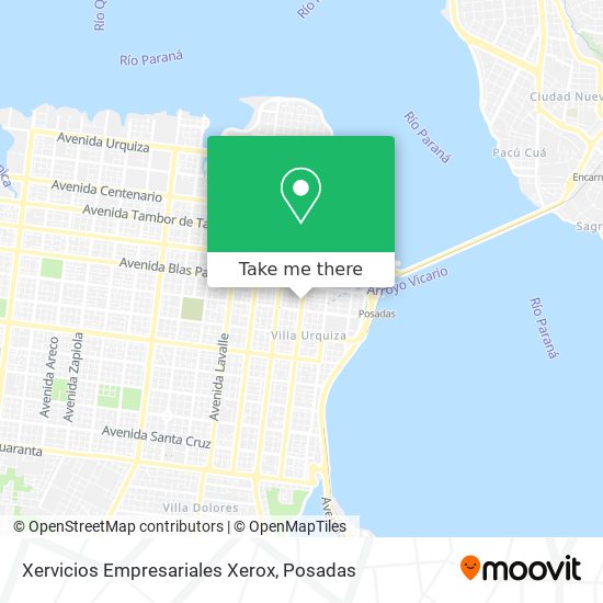Xervicios Empresariales Xerox map