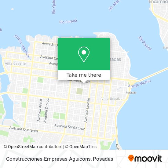 Mapa de Construcciones-Empresas-Aguicons