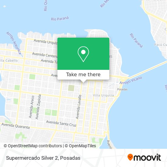 Supermercado Silver 2 map