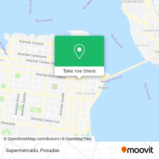 Mapa de Supermercado
