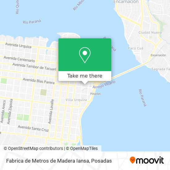 Fabrica de Metros de Madera Iansa map