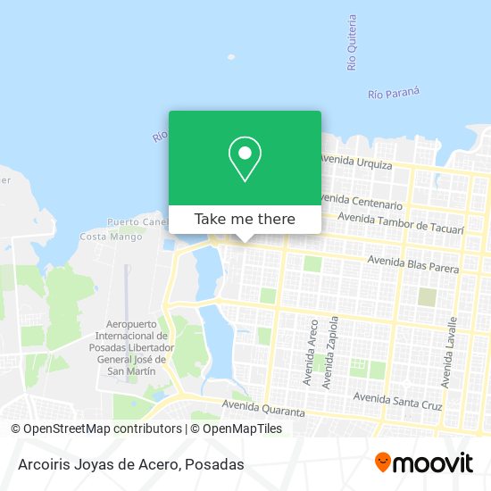 Mapa de Arcoiris Joyas de Acero