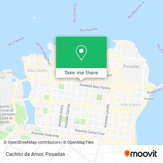 Cachito de Amor map