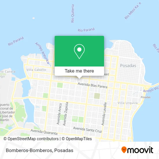 Bomberos-Bomberos map