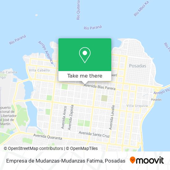 Empresa de Mudanzas-Mudanzas Fatima map