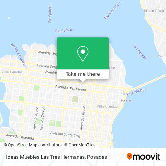 Mapa de Ideas Muebles Las Tres Hermanas