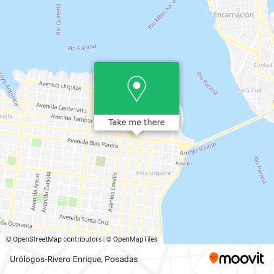 Urólogos-Rivero Enrique map
