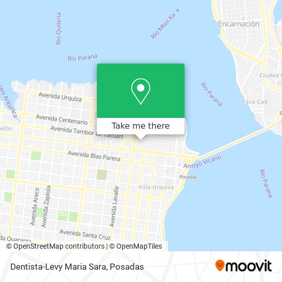 Dentista-Levy Maria Sara map