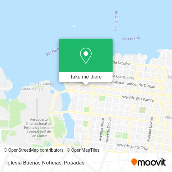 Iglesia Buenas Noticias map