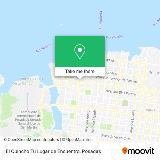 El Quincho Tu Lugar de Encuentro map