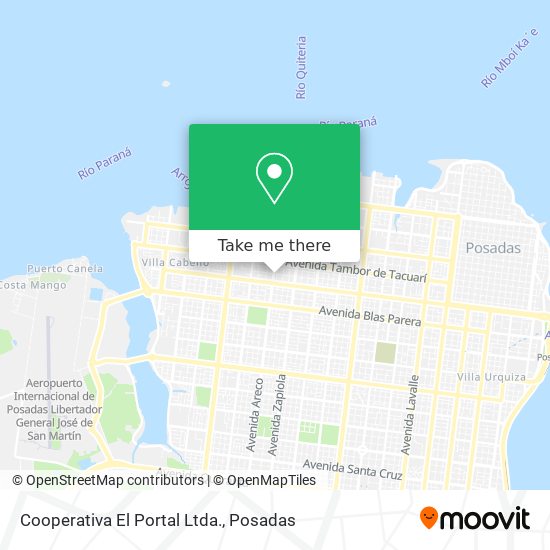 Cooperativa El Portal Ltda. map