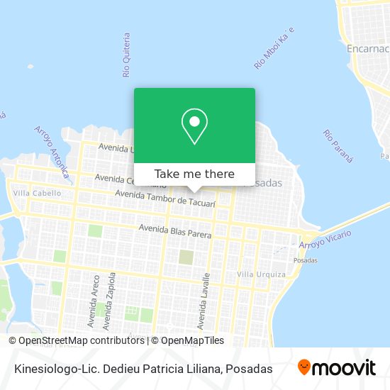 Kinesiologo-Lic. Dedieu Patricia Liliana map