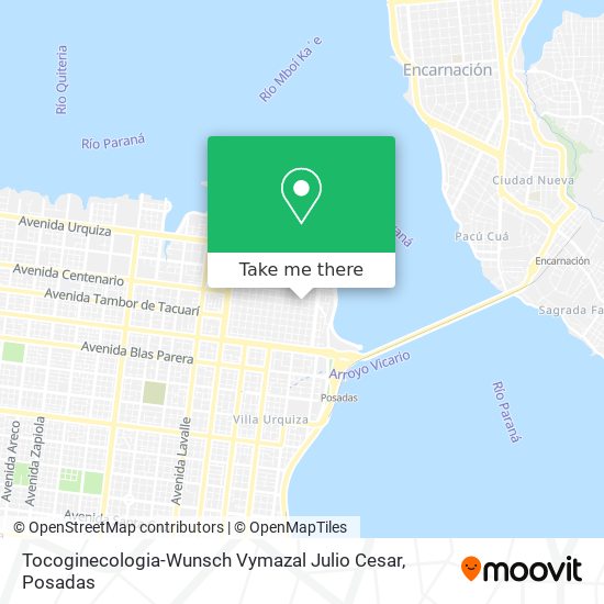 Mapa de Tocoginecologia-Wunsch Vymazal Julio Cesar