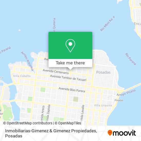 Inmobiliarias-Gimenez & Gimenez Propiedades map