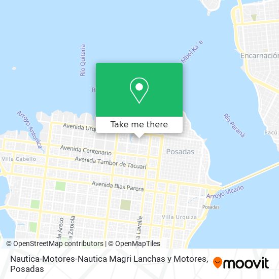 Nautica-Motores-Nautica Magri Lanchas y Motores map