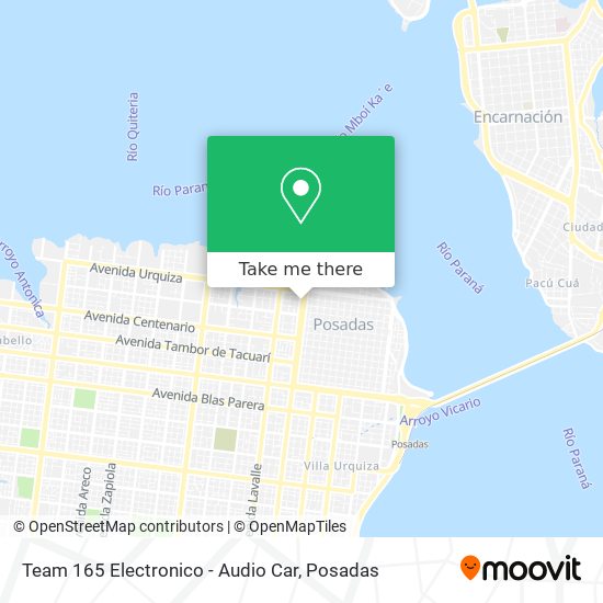 Team 165 Electronico - Audio Car map