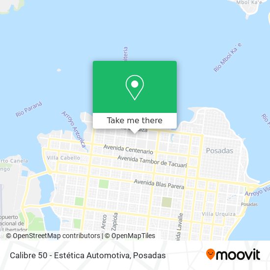 Calibre 50 - Estética Automotiva map