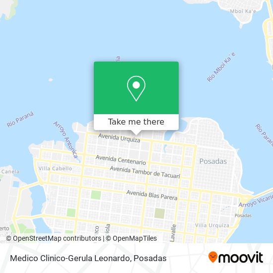 Medico Clinico-Gerula Leonardo map