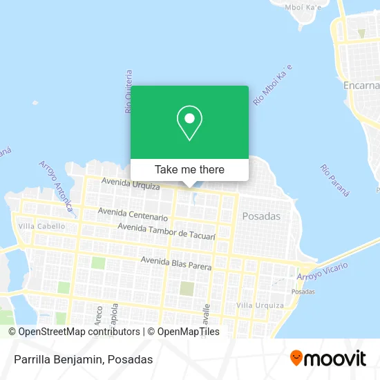 Parrilla Benjamin map