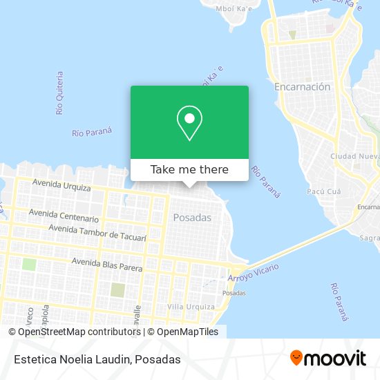 Estetica Noelia Laudin map