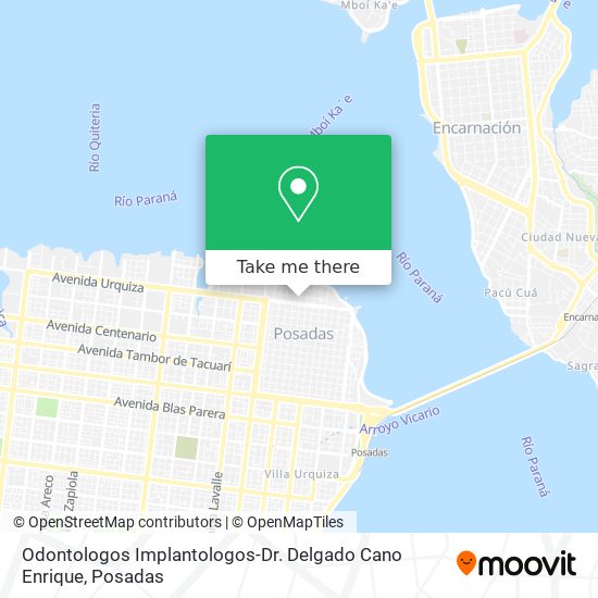 Odontologos Implantologos-Dr. Delgado Cano Enrique map
