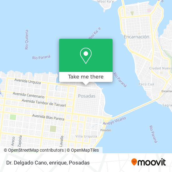 Dr. Delgado Cano, enrique map