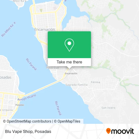 Blu Vape Shop map