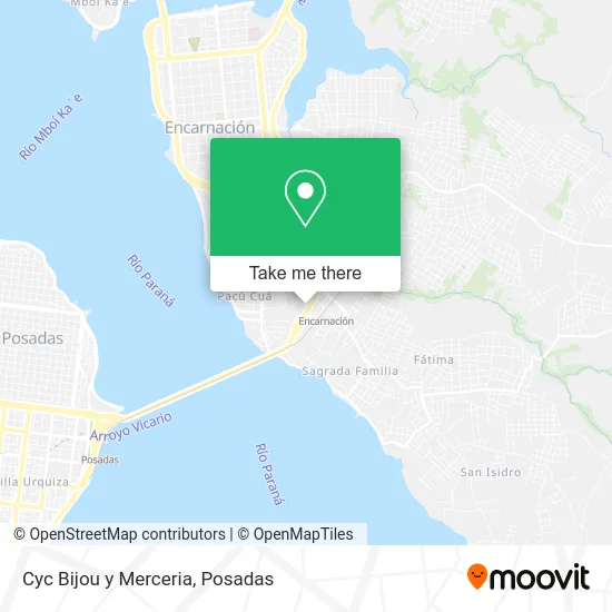 Cyc Bijou y Merceria map