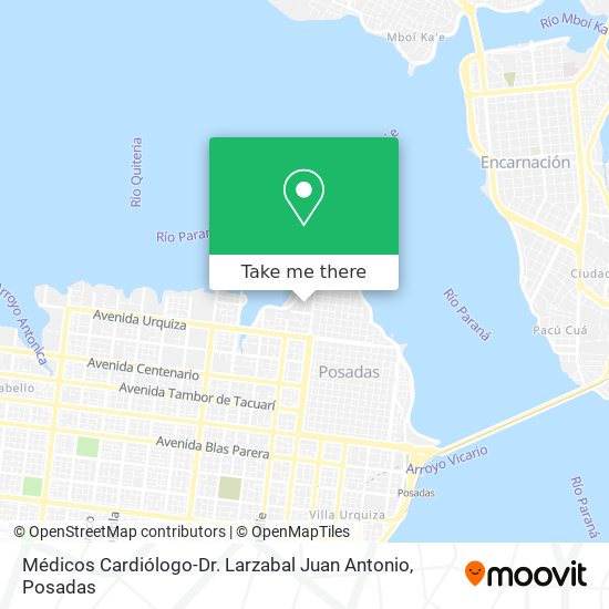 Mapa de Médicos Cardiólogo-Dr. Larzabal Juan Antonio