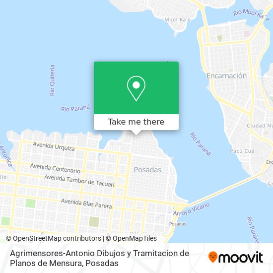 Agrimensores-Antonio Dibujos y Tramitacion de Planos de Mensura map